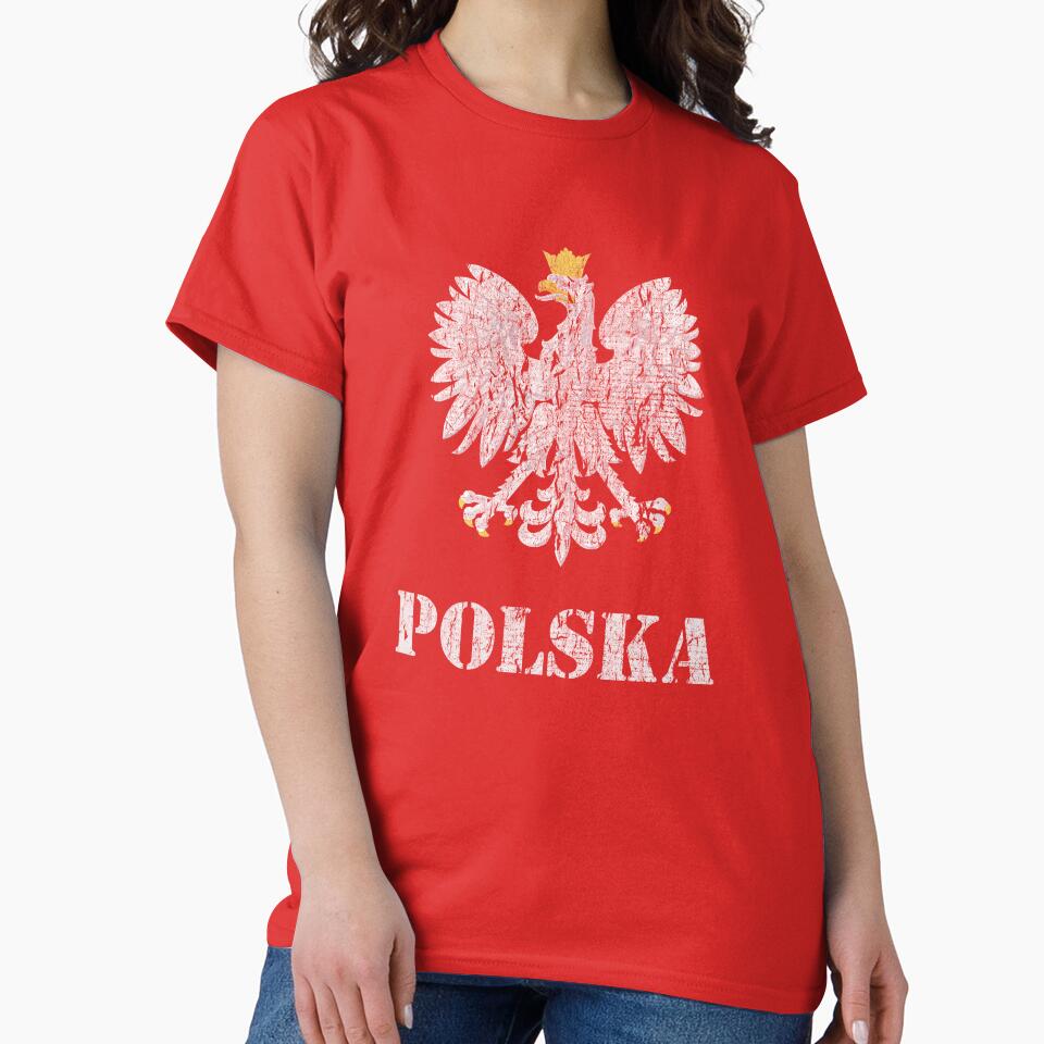 Vintage Poland Polish Flag - Polish Eagle by vladocar T-Shirts, Hoodie, Sweatshirt | BlankRebels.com (Image 2)