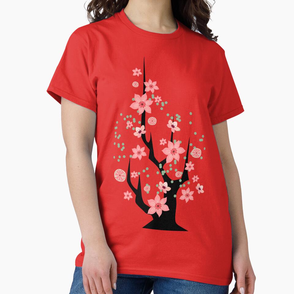 Floral Tree Nature Collage by Sachie's Studio T-Shirts, Hoodie, Sweatshirt | BlankRebels.com (Image 2)