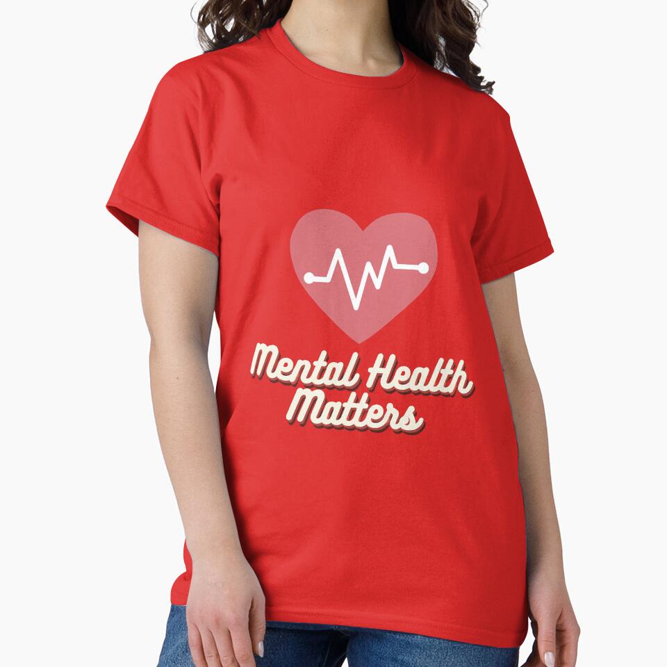 Mental Health Matters Heart by NeonKoolAid T-Shirts, Hoodie, Sweatshirt | BlankRebels.com (Image 2)