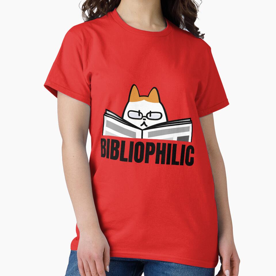 A bibliophilic Cat lovers and bookish by Anchorbutterfly T-Shirts, Hoodie, Sweatshirt | BlankRebels.com (Image 2)