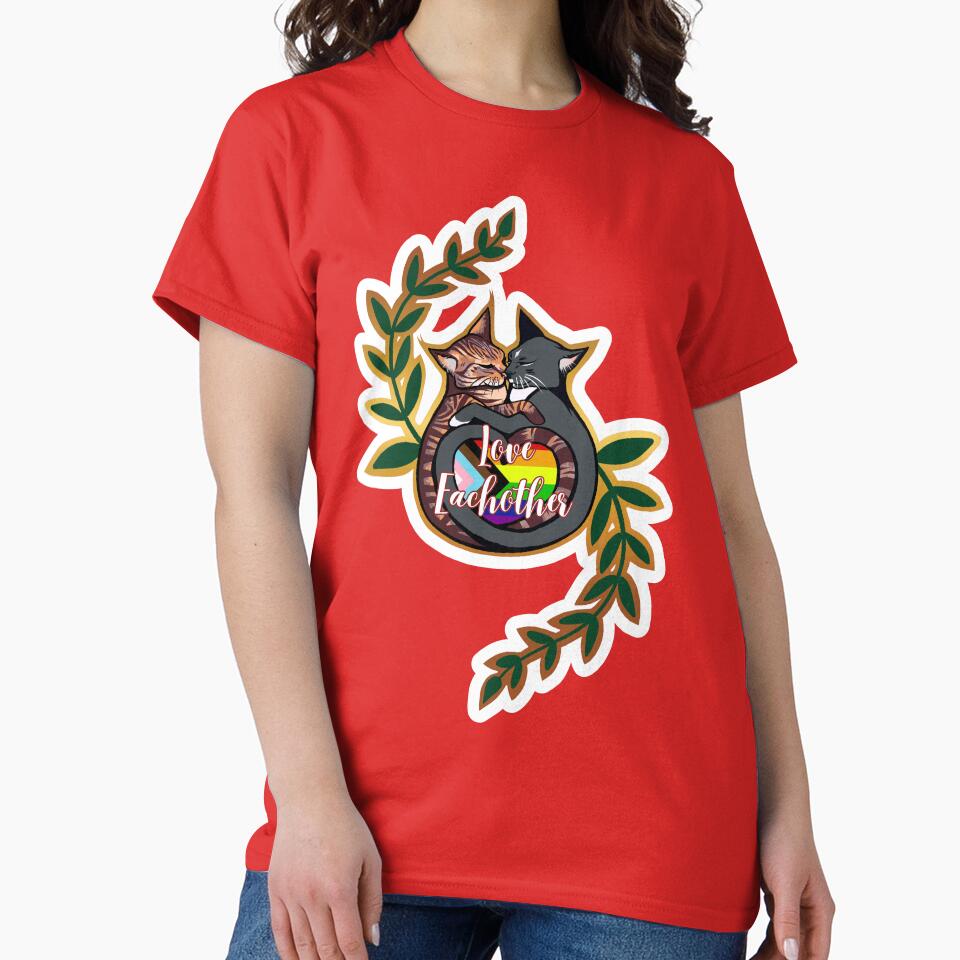 Love Each Other by DearhoneyandArt T-Shirts, Hoodie, Sweatshirt | BlankRebels.com (Image 2)