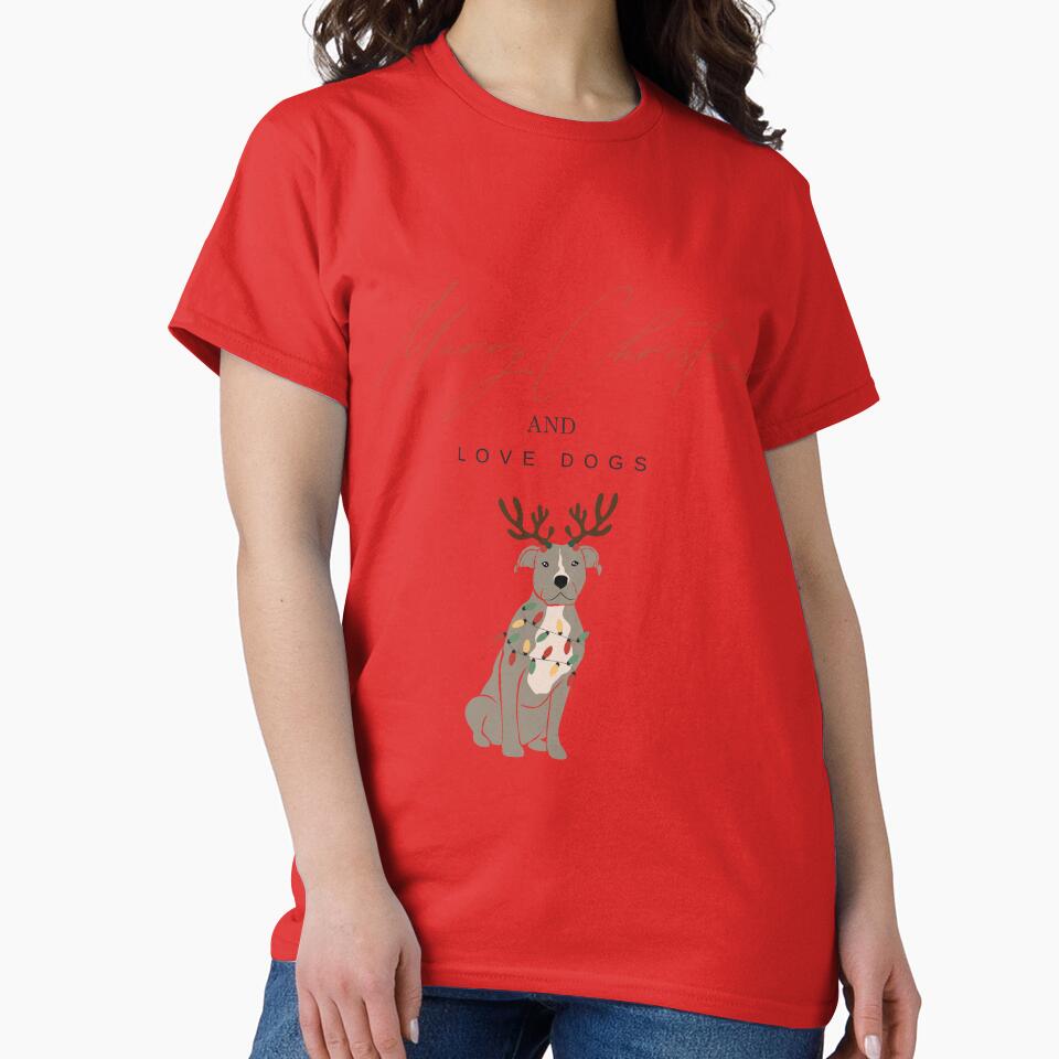 Marry Christmas and love dogs 2 by Asia246 T-Shirts, Hoodie, Sweatshirt | BlankRebels.com (Image 2)