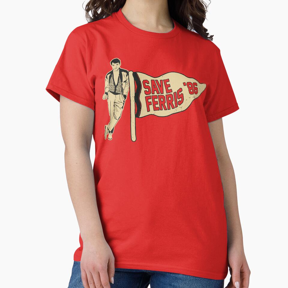 Save Ferris Bueller 1986 by Alema Art T-Shirts, Hoodie, Sweatshirt | BlankRebels.com (Image 2)