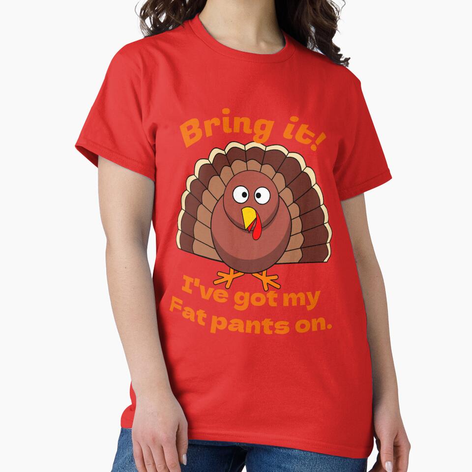 Thanksgiving Funny Turkey by DuaaSiddiqui T-Shirts, Hoodie, Sweatshirt | BlankRebels.com (Image 2)