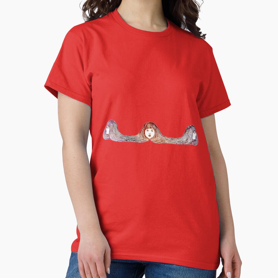 Three girl heads. Stratton (1896). by CristalleLisa T-Shirts, Hoodie, Sweatshirt (Image 2)