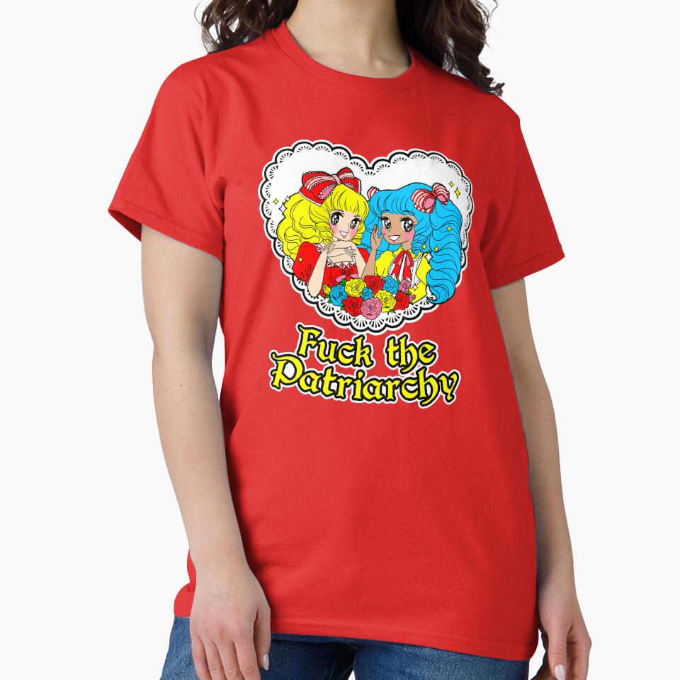 Fuck the Patriarchy – Vintage Otome by FrauleinMezzo T-Shirts, Hoodie, Sweatshirt | BlankRebels.com (Image 2)
