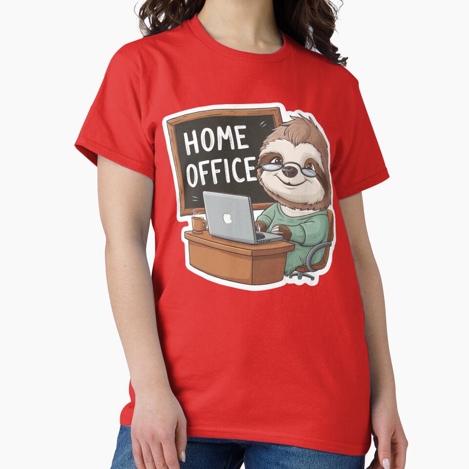 Home Office by tee-blah-blah Hoodie, Sweatshirt | BlankRebels.com (Image 2)