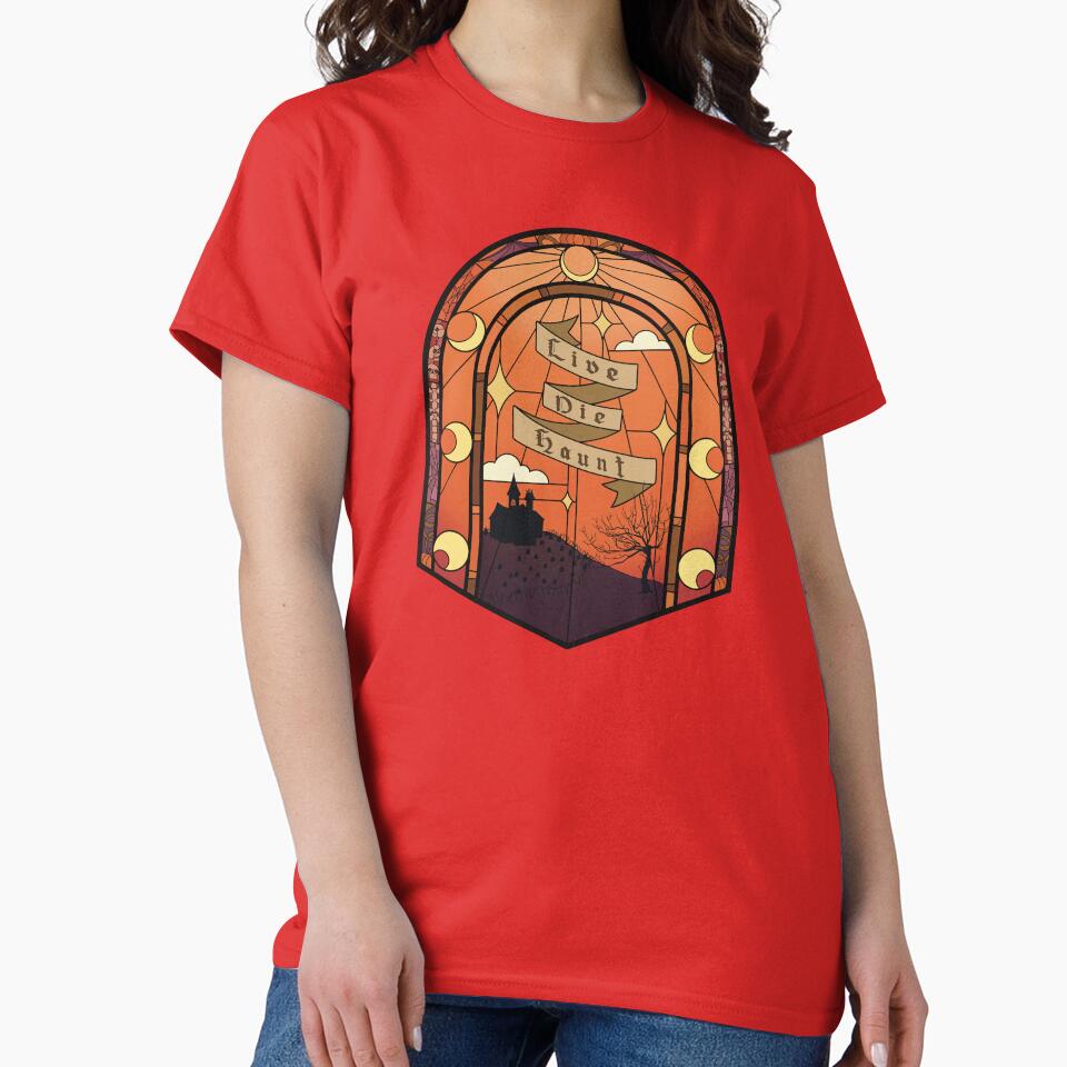 Live, die, haunt by Faeluna-Art T-Shirts, Hoodie, Sweatshirt | BlankRebels.com (Image 2)