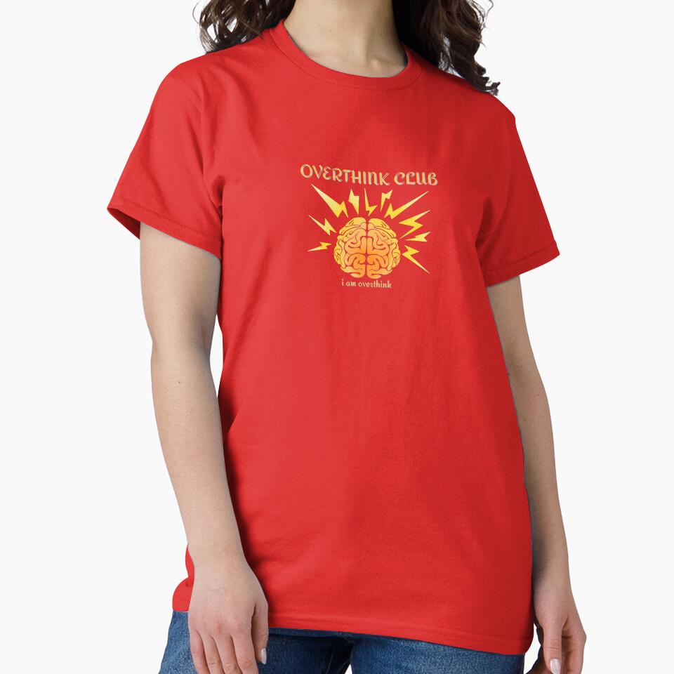 Hang On Let Me Overthink this overthink club -professional overthinker by artbyovali T-Shirts, Hoodie, Sweatshirt (Image 2)