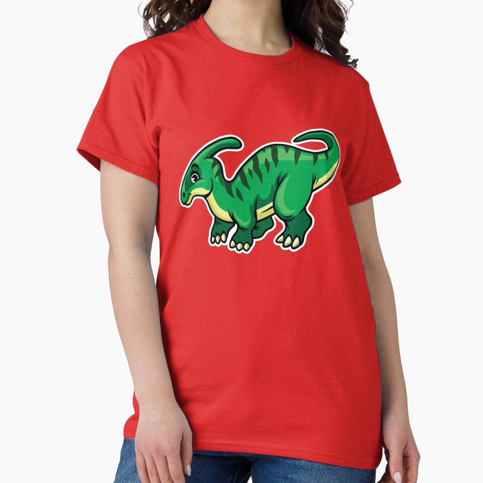 Cute Parasaurus Happy Dinosaur by PosterpartyCo T-Shirts, Hoodie, Sweatshirt | BlankRebels.com (Image 2)