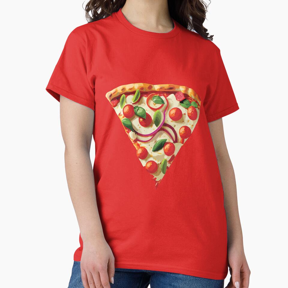 Cute triangle of pizza by TruckerPLShop T-Shirts, Hoodie, Sweatshirt | BlankRebels.com (Image 2)
