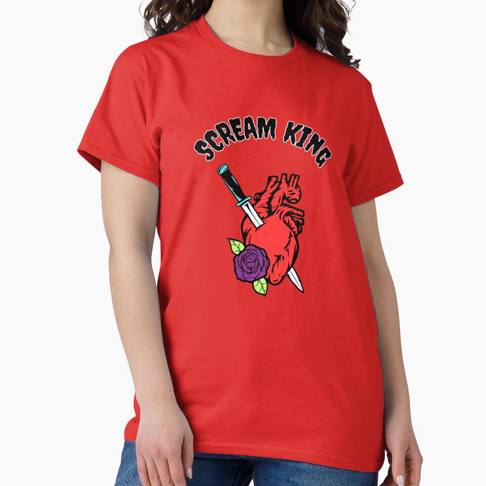 Scream King - Horror - Pride - Neurogender by finalnbi T-Shirts, Hoodie, Sweatshirt | BlankRebels.com (Image 2)