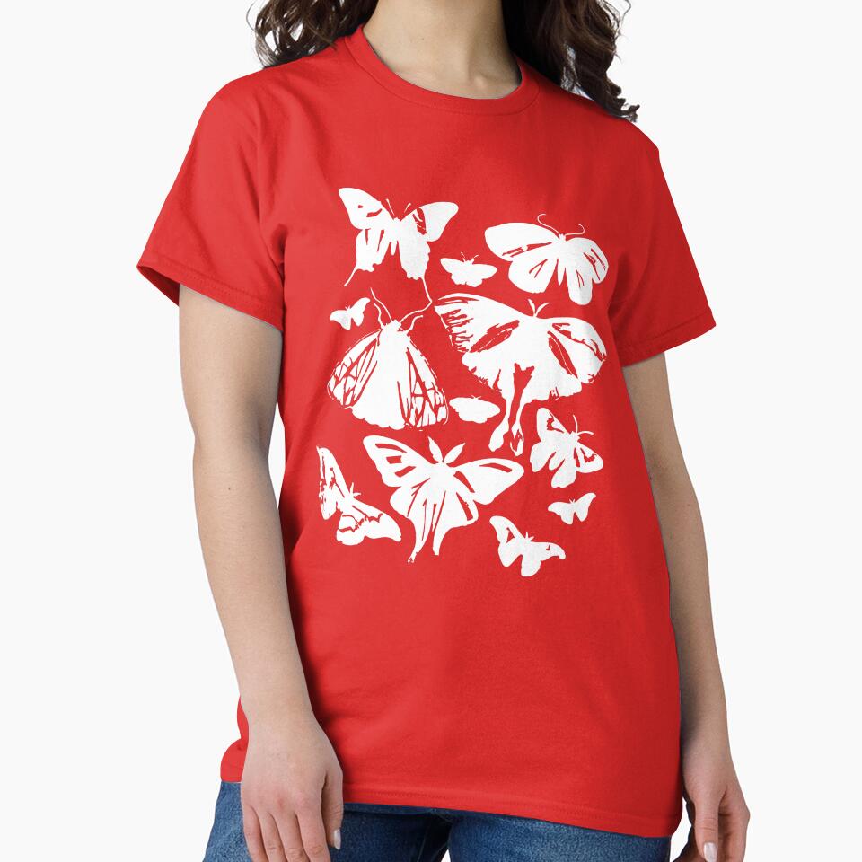 Vintage Butterfly and Moth, Cottagecore Aesthetic, Cottagecore, Aesthetic by DesignDenDo ⭐⭐⭐⭐⭐ T-Shirts,... (Image 2)