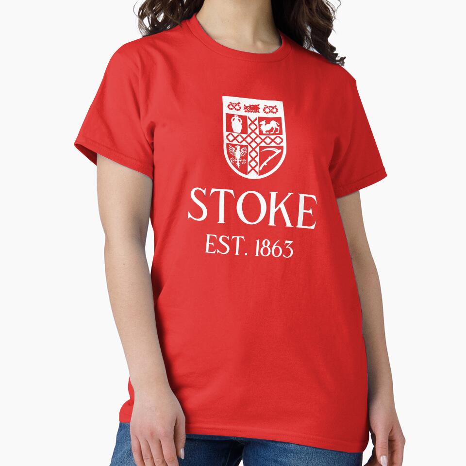 Stoke City by VRedBaller T-Shirts, Hoodie, Sweatshirt | BlankRebels.com (Image 2)