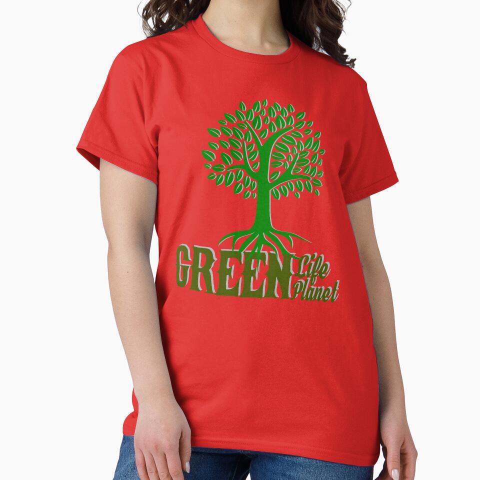Green Life, Planet - Go Green, Preserve Environment by ViVedX T-Shirts, Hoodie, Sweatshirt | BlankRebels.com (Image 2)