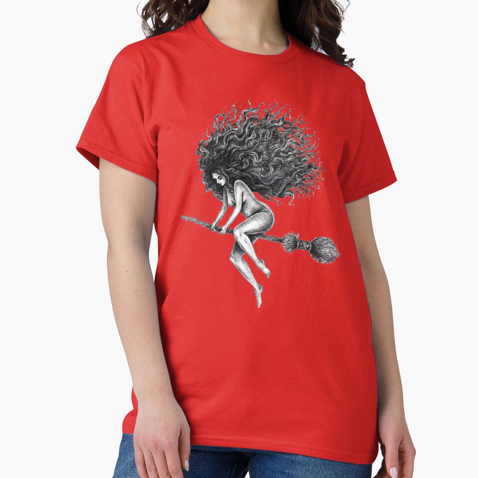 Broom Rider by Brett Manning T-Shirts, Hoodie, Sweatshirt | BlankRebels.com (Image 2)