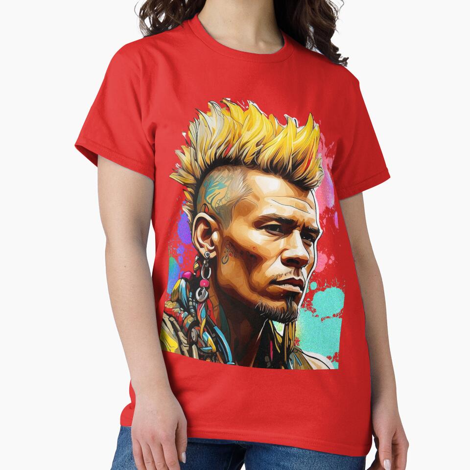 punk style man by lmartes T-Shirts, Hoodie, Sweatshirt | BlankRebels.com (Image 2)