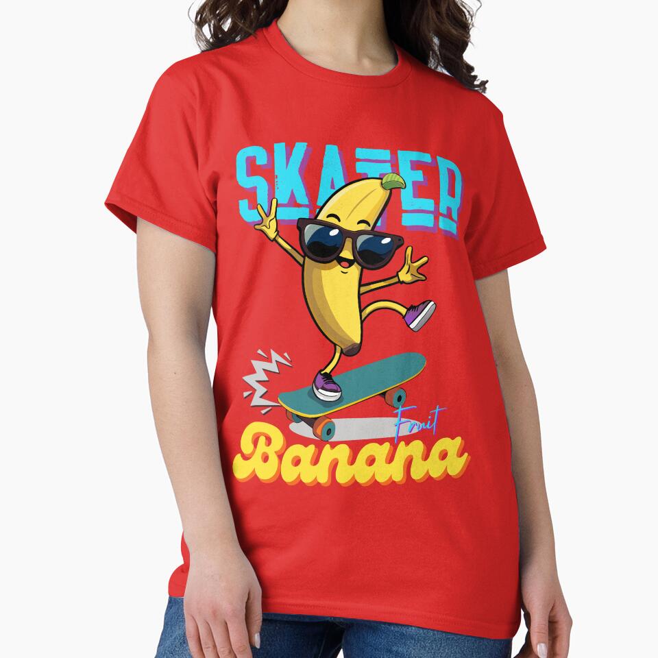 Fruit Skateboard Banana Skateboard Fruit Skater T-Shirts, Hoodie, Sweatshirt