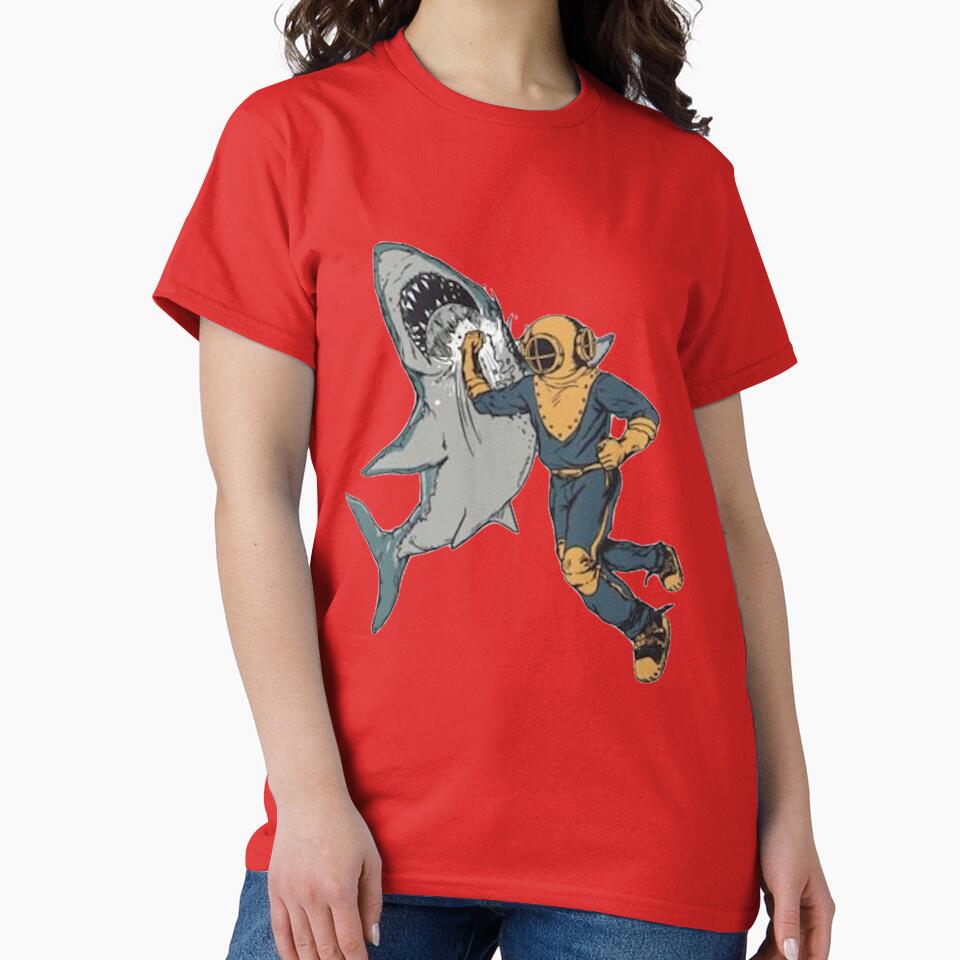 Shark punch by Destructor1123 T-Shirts, Hoodie, Sweatshirt | BlankRebels.com (Image 2)