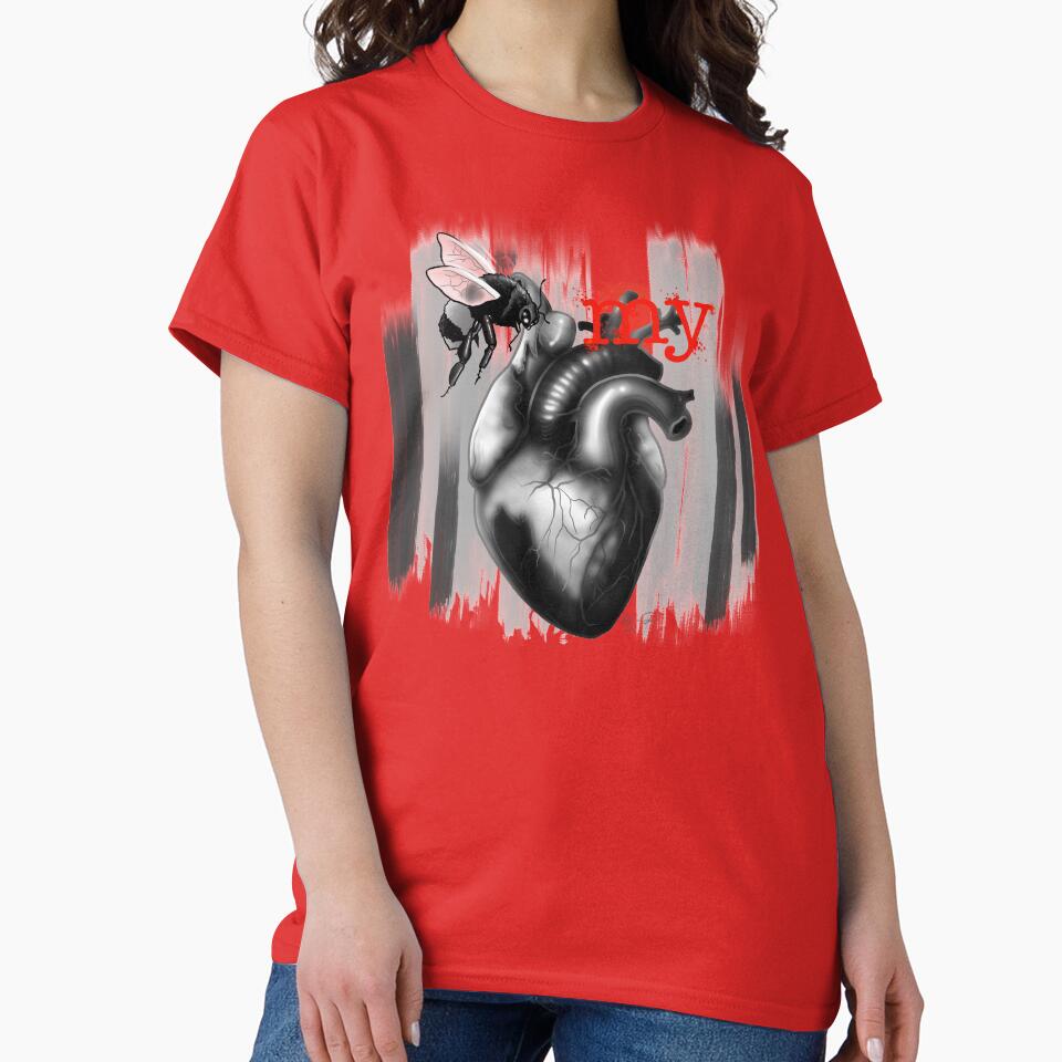 Bee My Valentine by MetroInk T-Shirts, Hoodie, Sweatshirt | BlankRebels.com (Image 2)