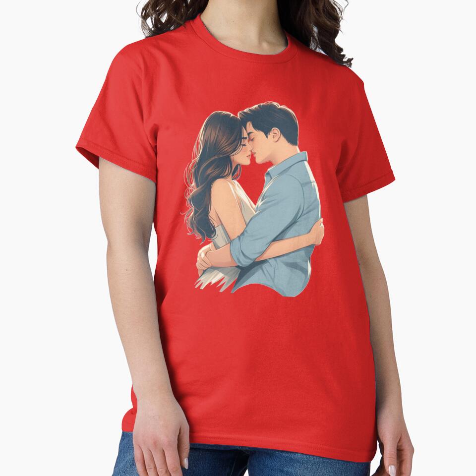 Soft Moments – Intimate Couple Art by PhoenixFrame10 T-Shirts, Hoodie, Sweatshirt | BlankRebels.com (Image 2)