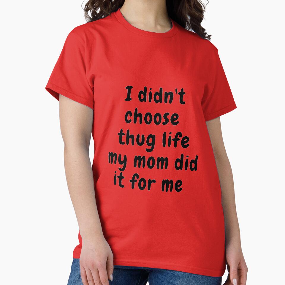 thug life [f] funny t shirt by HIPNOTIZAR  CRAFTS Hoodie, Sweatshirt | BlankRebels.com (Image 2)