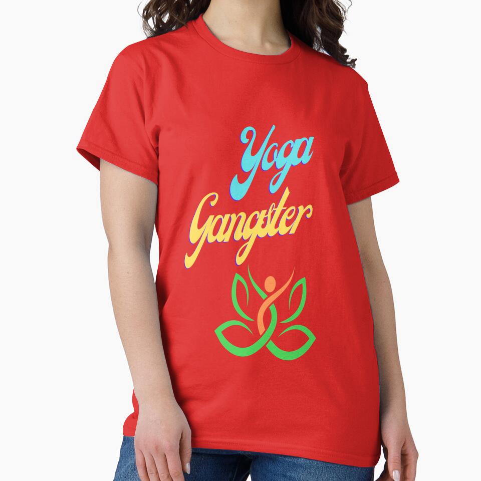 Yoga Gangster design for the students of yoga who love it! by Victornewyork T-Shirts, Hoodie, Sweatshirt (Image 2)