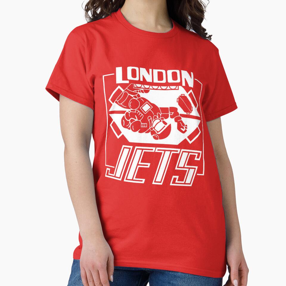 London 'Zero Gravity' Jets – White (Red) T-Shirts, Hoodie, Sweatshirt