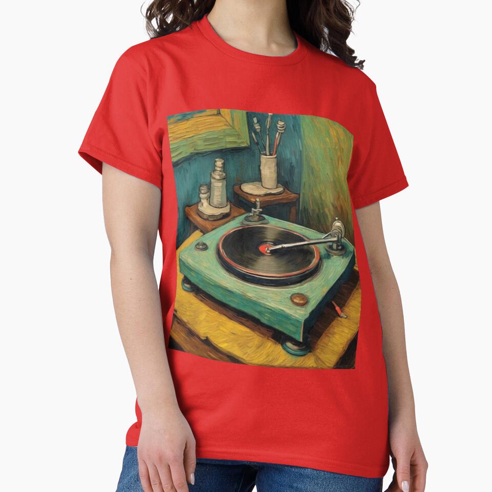 "Revolutionary Sounds: DJ Turntable" by Artisticanvas T-Shirts, Hoodie, Sweatshirt | BlankRebels.com (Image 2)