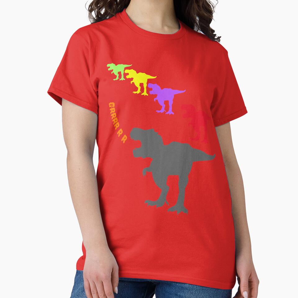 Dinosaur Family by Be Chill T-Shirts, Hoodie, Sweatshirt | BlankRebels.com (Image 2)