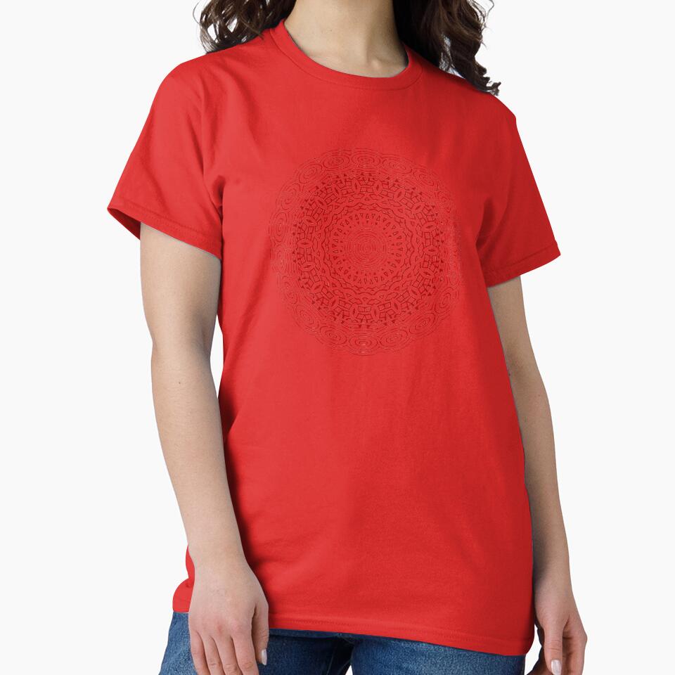Circular Mandala Design by PromoteProgress T-Shirts, Hoodie, Sweatshirt | BlankRebels.com (Image 2)
