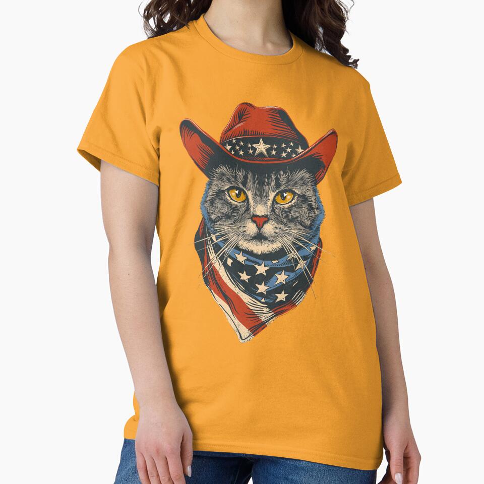 Cowboy Cat by Wild-Co T-Shirts, Hoodie, Sweatshirt | BlankRebels.com (Image 2)