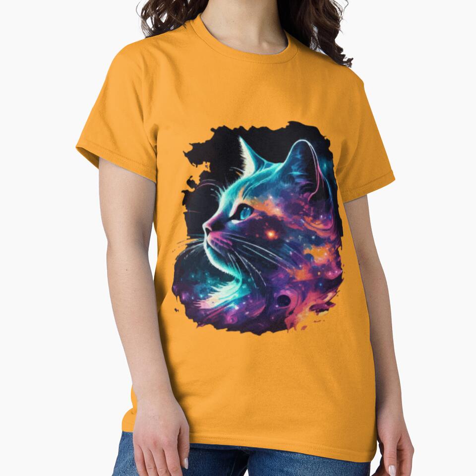 Galaxy cat by Ideassbold T-Shirts, Hoodie, Sweatshirt | BlankRebels.com (Image 2)