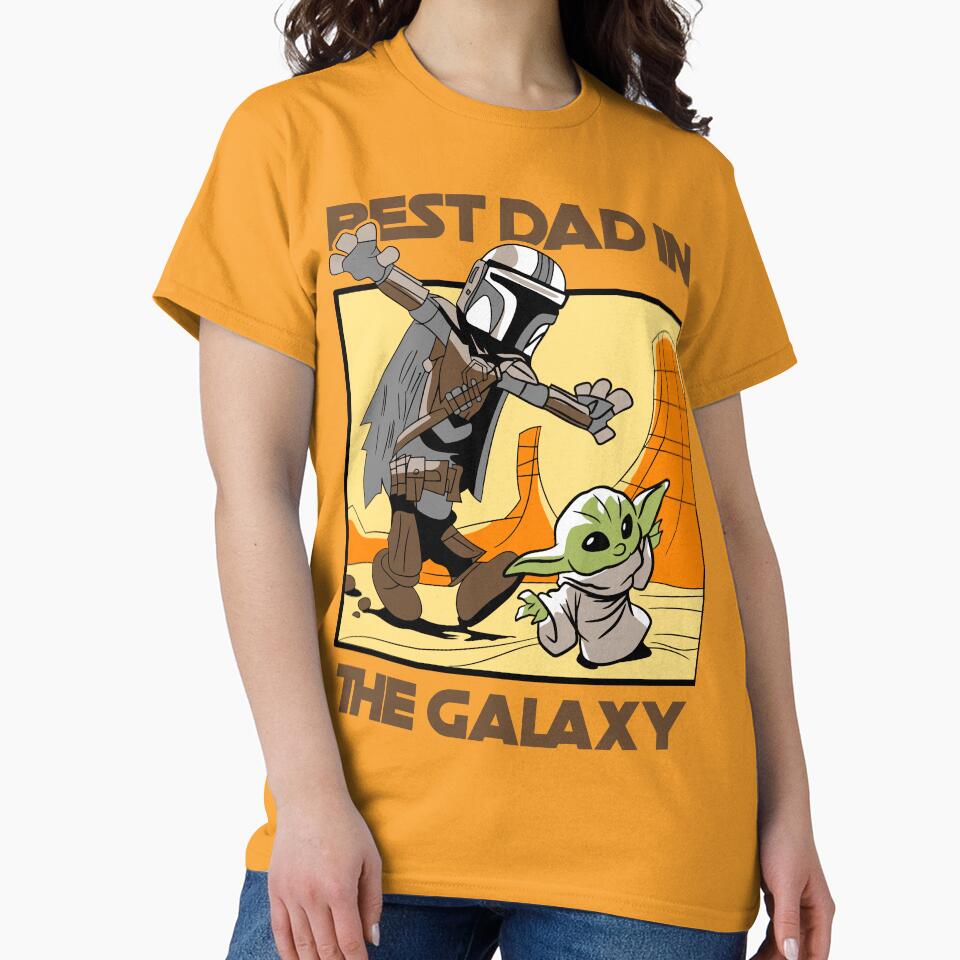 Best Dad in the Galaxy by thesircurly T-Shirts, Hoodie, Sweatshirt | BlankRebels.com (Image 2)