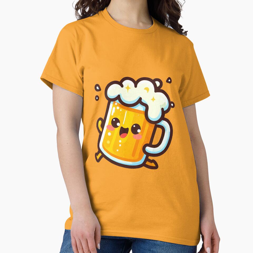 Running Beer - Kawaii by Shtex T-Shirts, Hoodie, Sweatshirt | BlankRebels.com (Image 2)