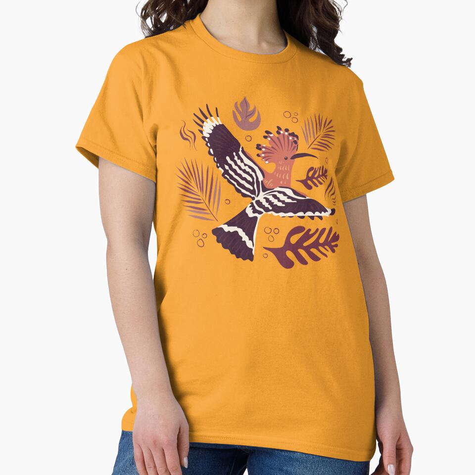Hoopoe Eurasian Exotic Bird by Deepness2023 T-Shirts, Hoodie, Sweatshirt | BlankRebels.com (Image 2)