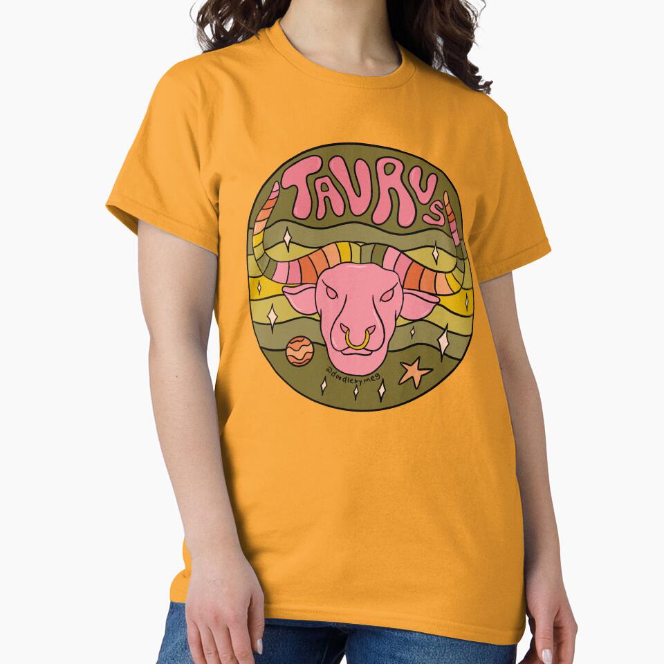 Taurus by doodlebymeg T-Shirts, Hoodie, Sweatshirt | BlankRebels.com (Image 2)