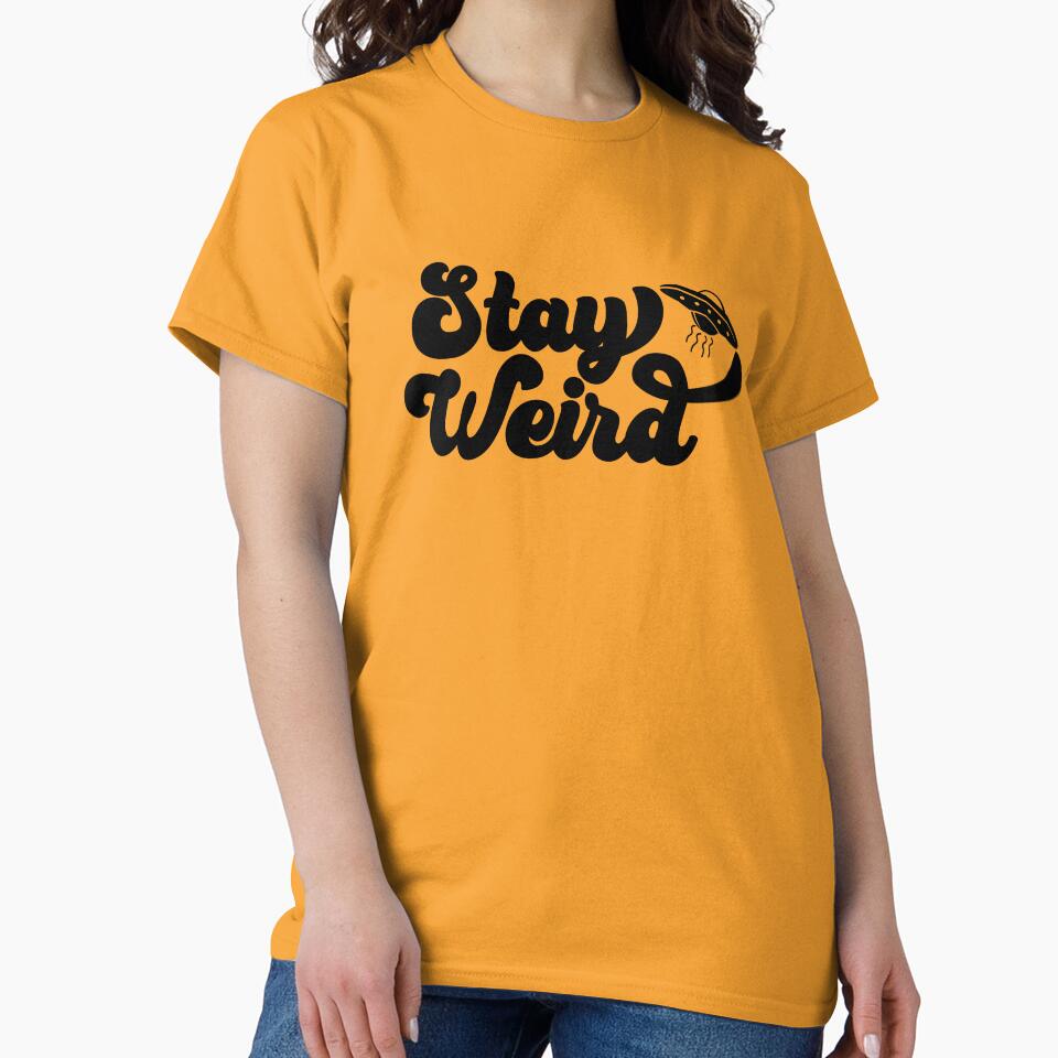 Alien | Stay Weird | UFO by Jcat7 T-Shirts, Hoodie, Sweatshirt | BlankRebels.com (Image 2)