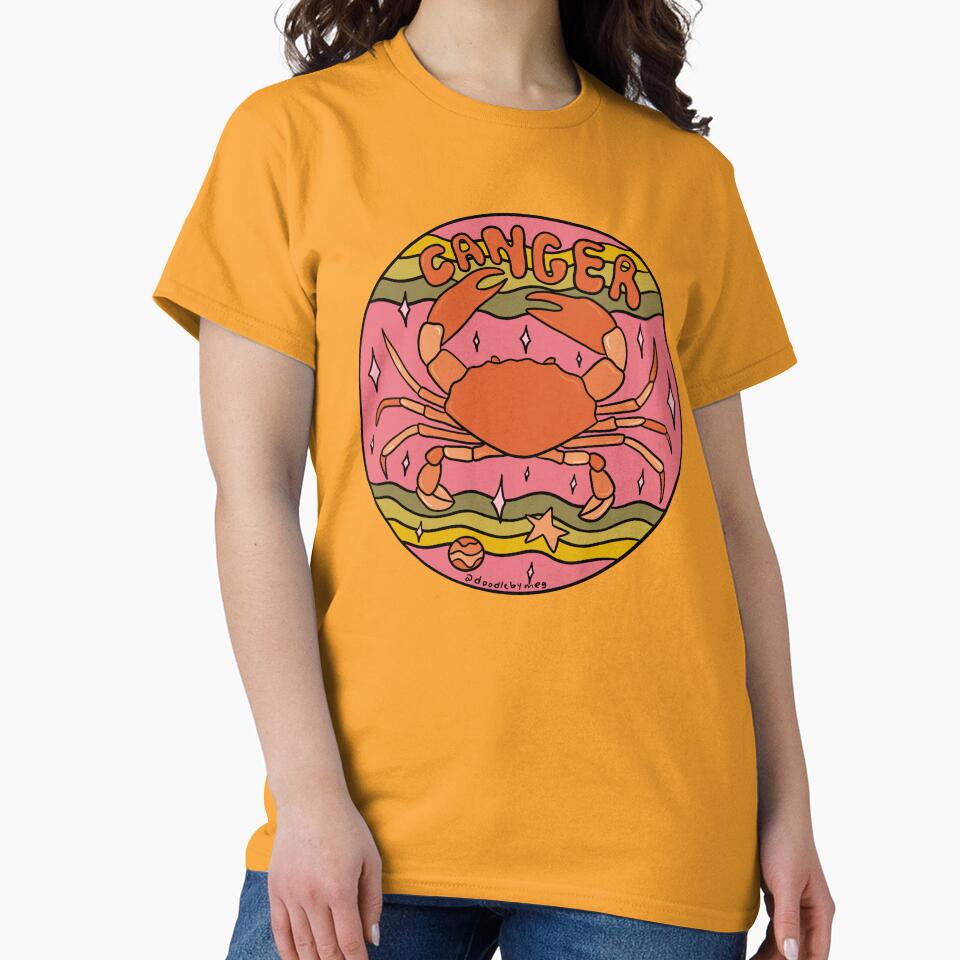 Cancer Zodiac by doodlebymeg T-Shirts, Hoodie, Sweatshirt | BlankRebels.com (Image 2)