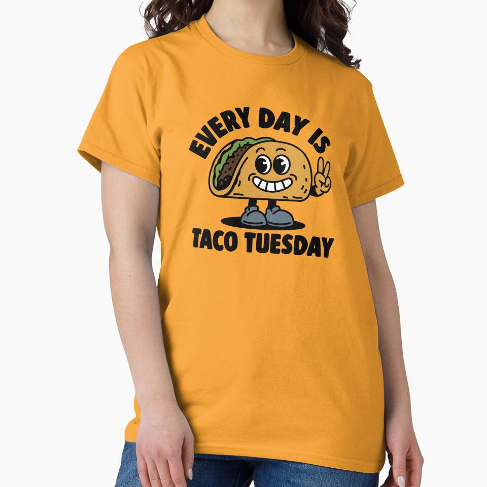 Everyday Taco by wizzart T-Shirts, Hoodie, Sweatshirt | BlankRebels.com (Image 2)