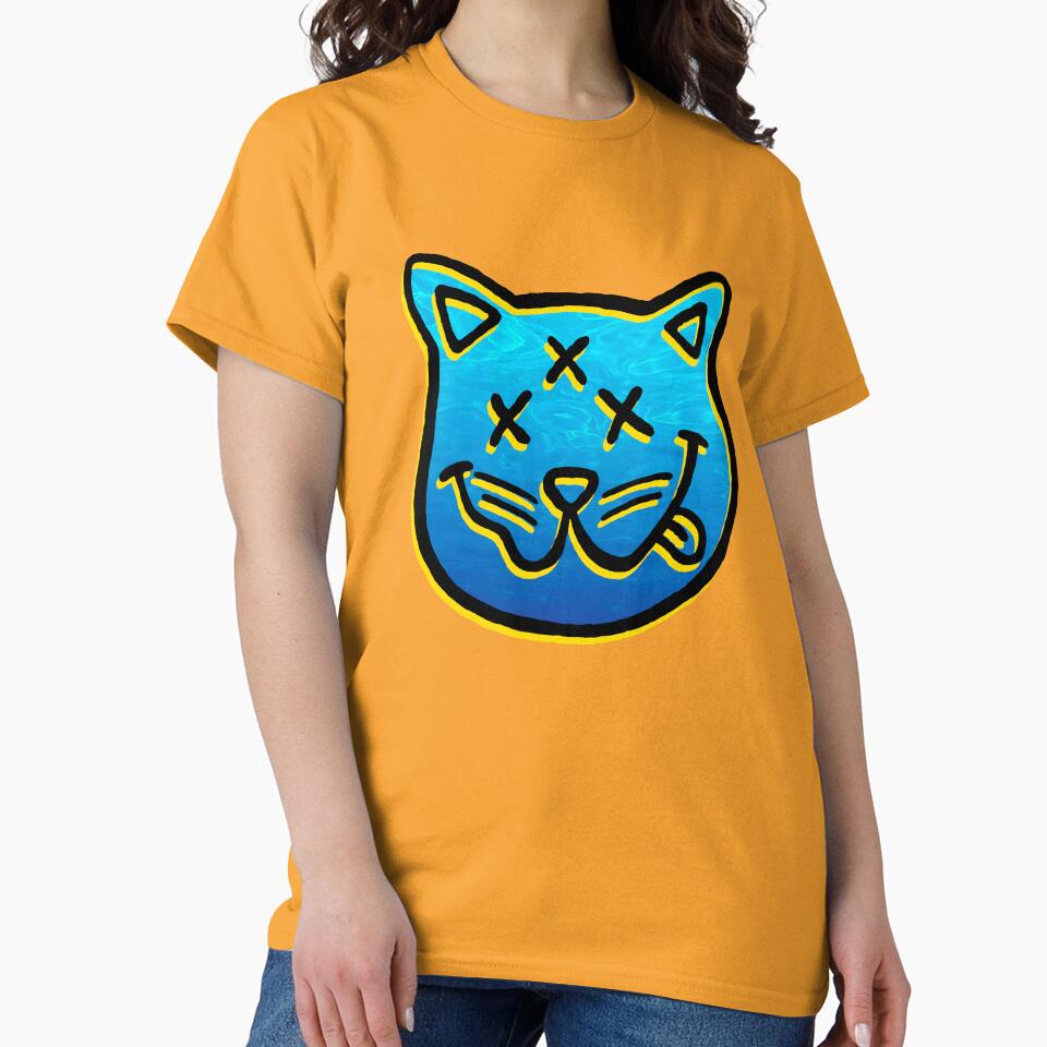 Grunge Cat - 3 Eyes by PickledjoArt T-Shirts, Hoodie, Sweatshirt | BlankRebels.com (Image 2)