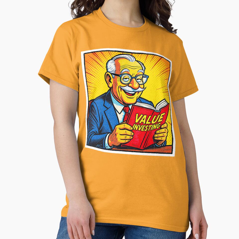 Value Investing Pop Art T-Shirt – Comic Style Investor Design by JaaGo PopLab Hoodie, Sweatshirt | BlankRebels.com (Image 2)
