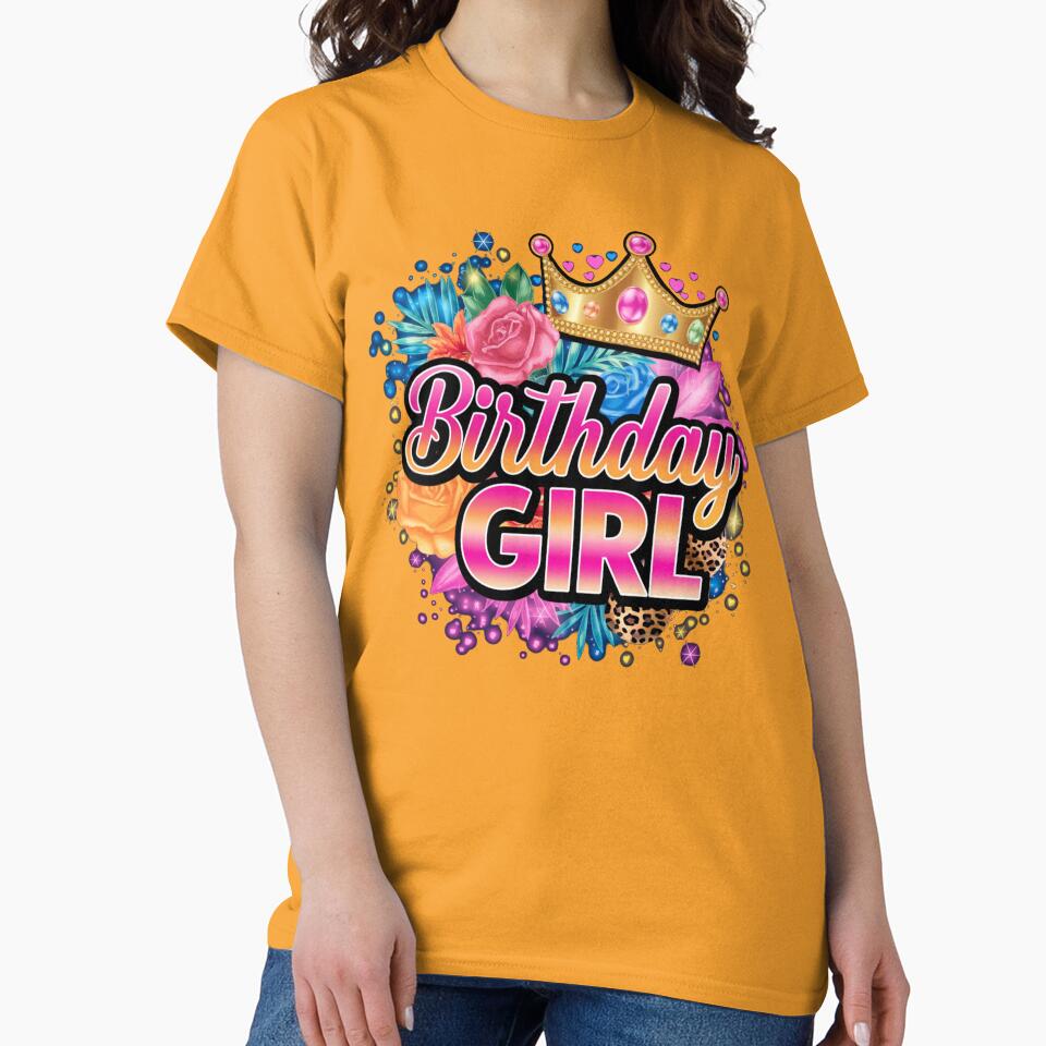 Birthday Girl Crown Birthday Celebration by Harpagann T-Shirts, Hoodie, Sweatshirt | BlankRebels.com (Image 2)