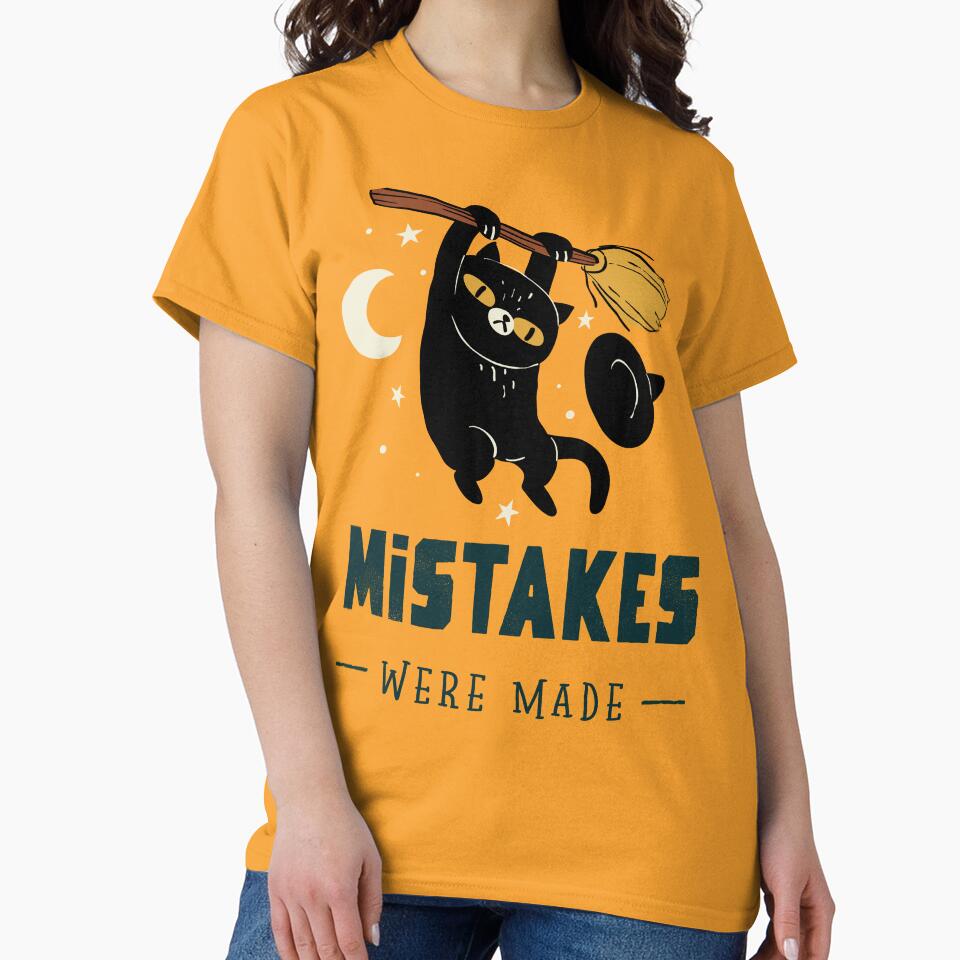 Halloween Funny Black Cat hanging from a broom by Mariana Piana T-Shirts, Hoodie, Sweatshirt | BlankRebels.com (Image 2)