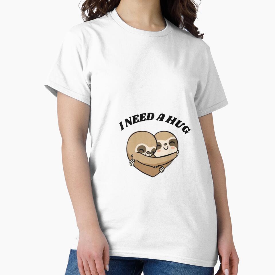 I NEED A HUG by lemadjom T-Shirts, Hoodie, Sweatshirt | BlankRebels.com (Image 2)