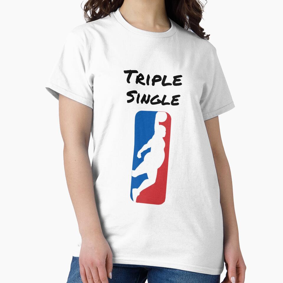 Triple single by allaboutsportss T-Shirts, Hoodie, Sweatshirt | BlankRebels.com (Image 2)