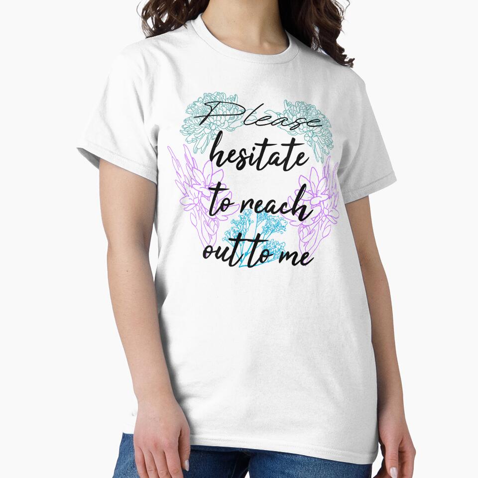Please hesitate to reach out to me by Shackled Shark T-Shirts, Hoodie, Sweatshirt | BlankRebels.com (Image 2)