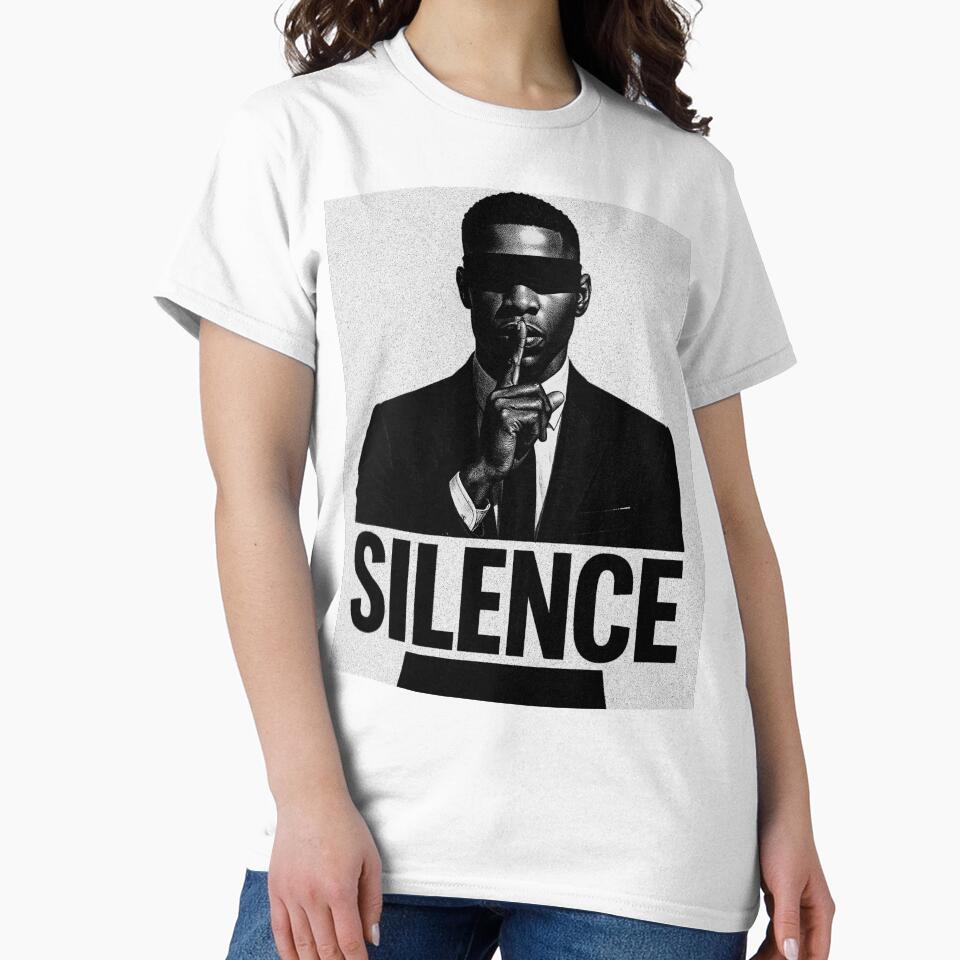 Silence in a black suit by Design-Buffet T-Shirts, Hoodie, Sweatshirt | BlankRebels.com (Image 2)