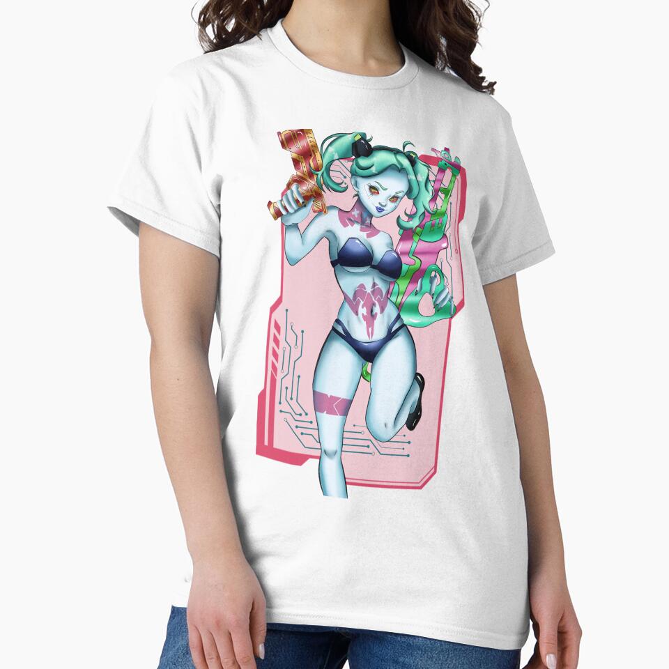 Rebecca Cyberpunk:Edgerunners by KcArtStudio12 T-Shirts, Hoodie, Sweatshirt | BlankRebels.com (Image 2)