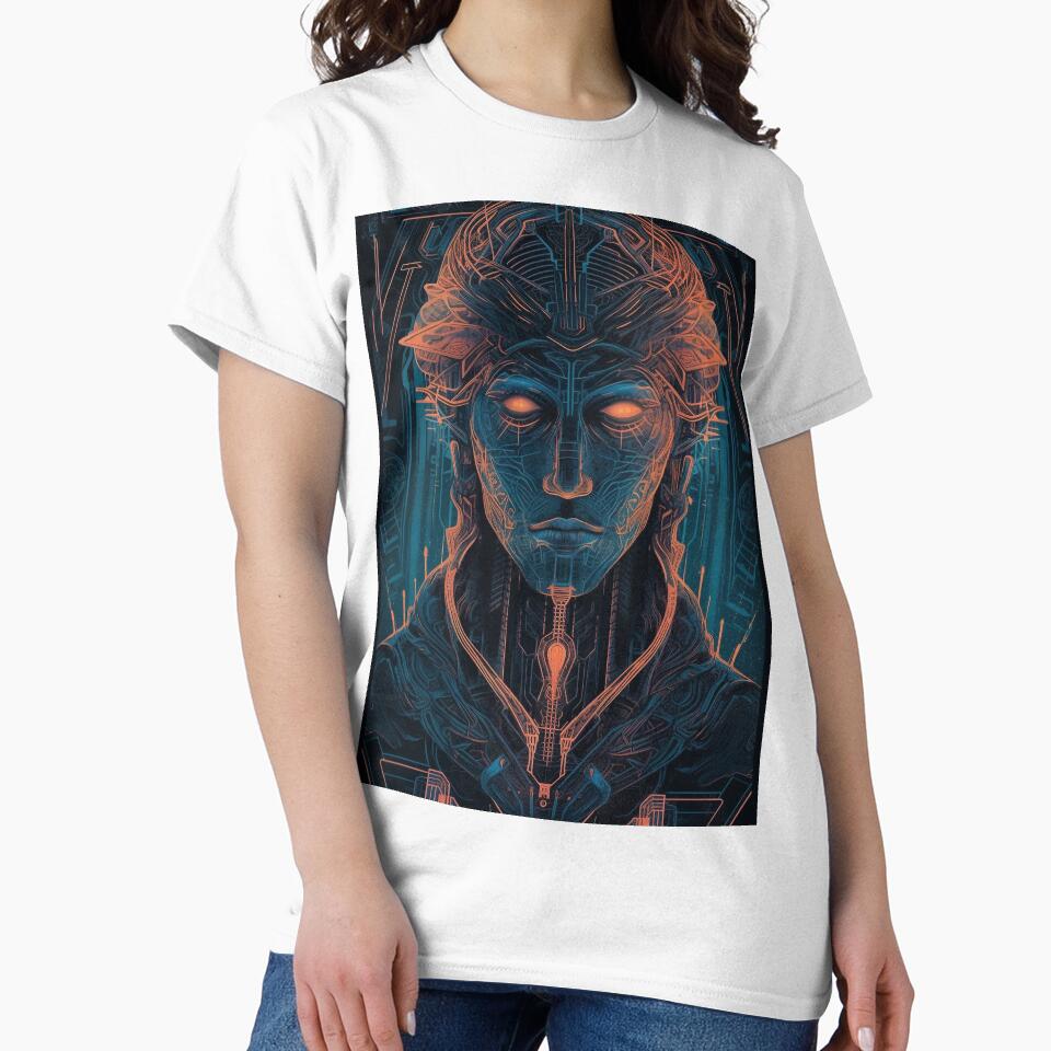 Cyberpunk Tarot #86 by nixlim T-Shirts, Hoodie, Sweatshirt | BlankRebels.com (Image 2)